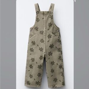 Floral Twill Zara Overalls